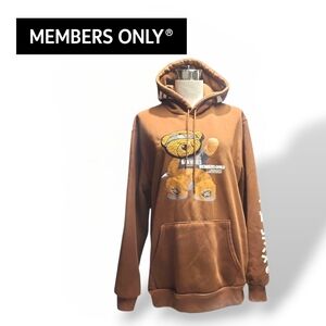 Members Only Bad Vibes Teddy Bear Hoodie